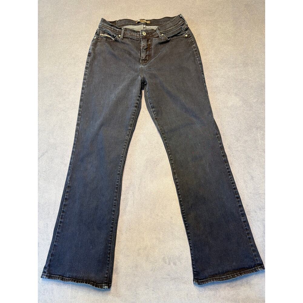 Levis 512 Women Jeans Blue Denim Bootcut Leg Stretch Mid Rise Pockets Casual 10M - Picture 5 of 12